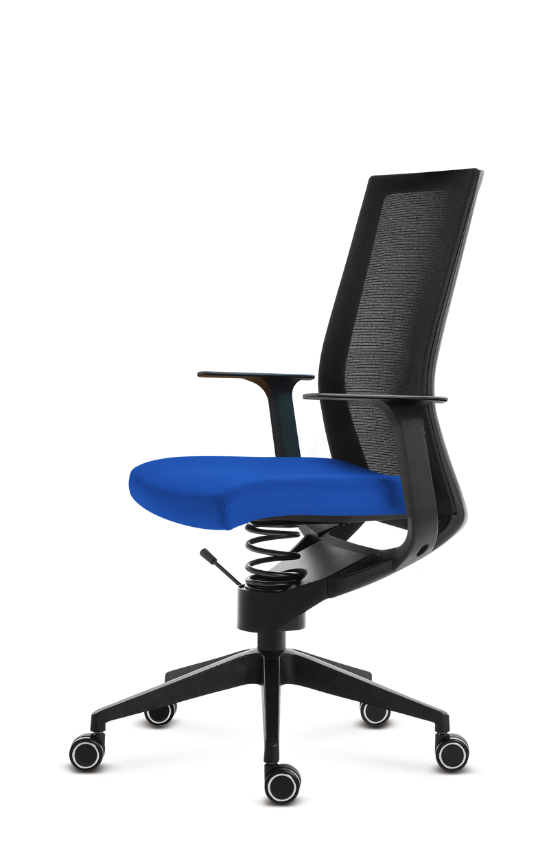 Zdravotná kancelárska stolička Adaptic EASY kráľovská modrá