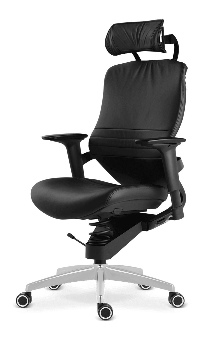 Zdravotný kancelársky stolička Adaptic DESIRE Čierna